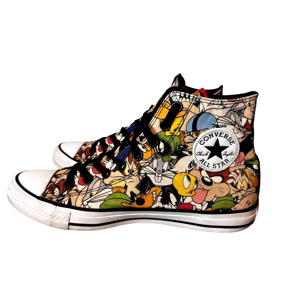 Looney Tunes x Converse Chuck Taylor All Star High Looney Characters Size 8 Men